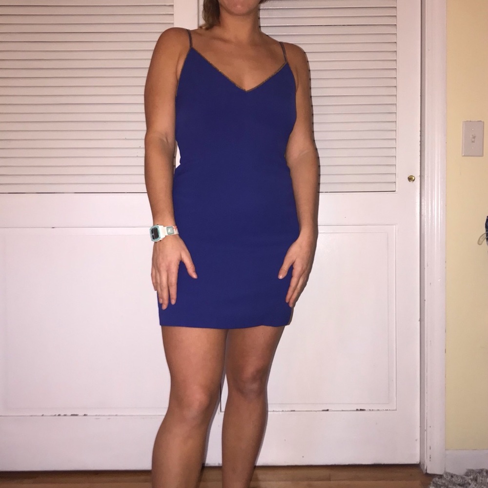 cute purple/blue dress!